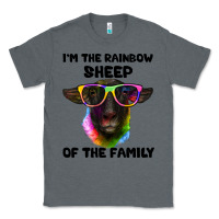 Charcoal Heather i'm the rainbow sheep of the family suffolk sheep Classic Tee - Artiststas