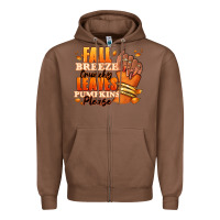Chestnut Fall breeze crunchy leaves pumpkins please Zipper Hoodie - RanaPortraitStore