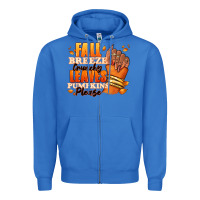 True Royal Fall breeze crunchy leaves pumpkins please Zipper Hoodie - RanaPortraitStore