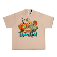 Burro thankful pumpkins Urban Heavy Tee - BundleAndBundleShop
