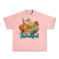 Salmon thankful pumpkins Urban Heavy Tee - BundleAndBundleShop