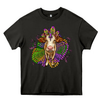 Asphalt simmental mardi gras Heavy Core Tee - OliviaCreatesArt