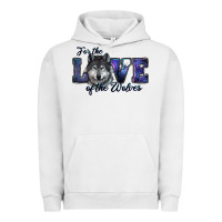 Pigment Lunar Rock for the love of the wolves Urban Hoodie - RanaPortraitStore