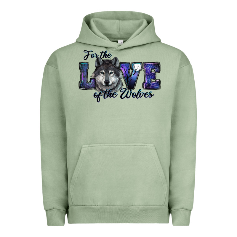 For The Love Of The Wolves Urban Hoodie by RanaPortraitStore | Teevron