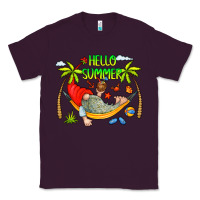 Plum Hello Summer Classic Tee - CowCowDesign