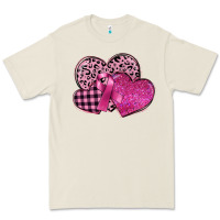 Bone breast cancer hearts Premium Tee - FaDigitalArtStudio