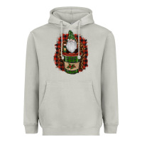 Moon Dust Gnomes With Coffee Christmas Heavyweight Hoodie - RanaPortraitStore