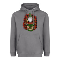 Storm Gnomes With Coffee Christmas Heavyweight Hoodie - RanaPortraitStore