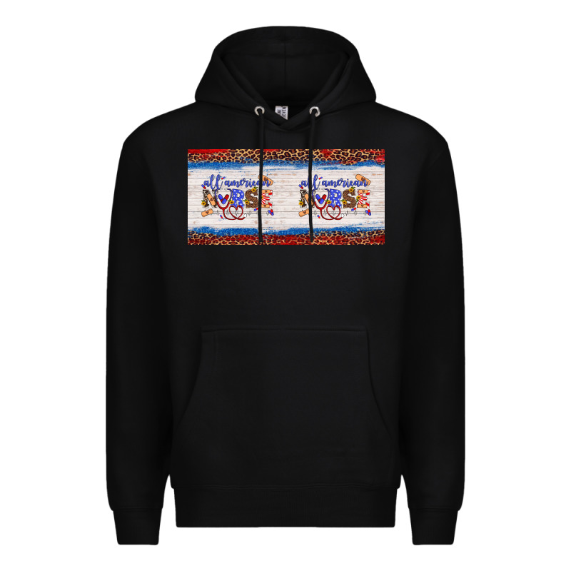 All American Nurse 15oz Mug Premium Hoodie by Artiststas | Teevron
