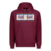 Burgundy all american nurse 15oz mug Premium Hoodie - Artiststas