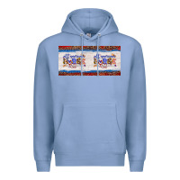 Colony Blue all american nurse 15oz mug Premium Hoodie - Artiststas