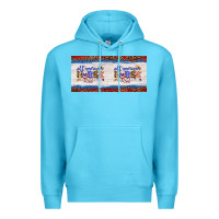 Ocean Blue all american nurse 15oz mug Premium Hoodie - Artiststas