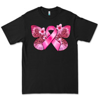 Black Cancer butterfly Premium Tee - FaDigitalArtStudio