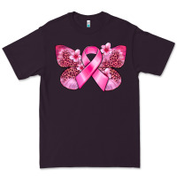 Plum Cancer butterfly Premium Tee - FaDigitalArtStudio