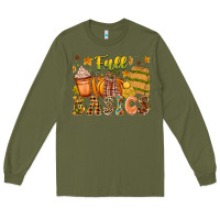 Army Green Fall Basics Long Sleeve Tee - CowhideDigitalArt