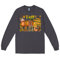 Smoke Fall Basics Long Sleeve Tee - CowhideDigitalArt