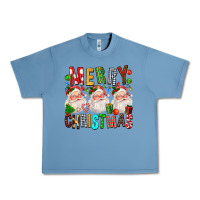Pebble Blue Merry christmas santa Urban Heavy Tee - FaDigitalArtStudio