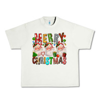 Pistachio Merry christmas santa Urban Heavy Tee - FaDigitalArtStudio