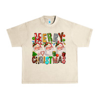 Sandshell Merry christmas santa Urban Heavy Tee - FaDigitalArtStudio
