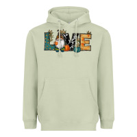 Matcha Fall Love Gnome Heavyweight Hoodie - RanaPortraitStore