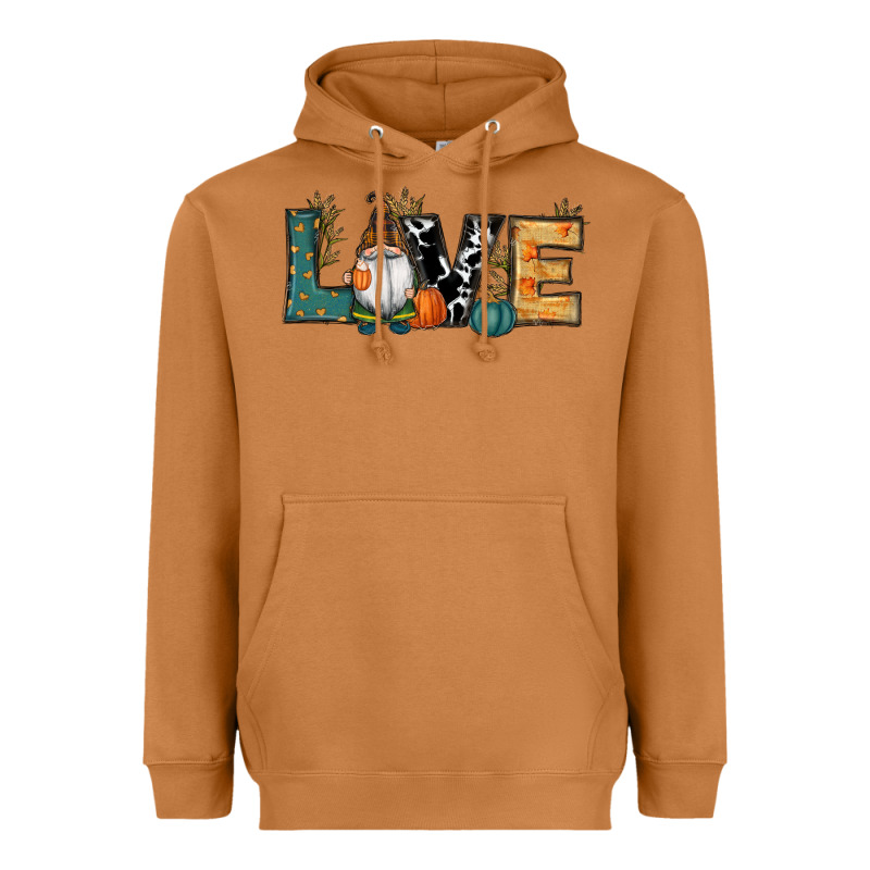 Fall Love Gnome Heavyweight Hoodie by RanaPortraitStore | Teevron