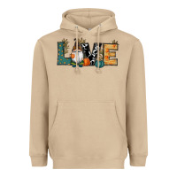 Mushroom Fall Love Gnome Heavyweight Hoodie - RanaPortraitStore