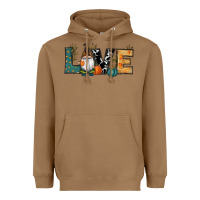 Toasted Coconut Fall Love Gnome Heavyweight Hoodie - RanaPortraitStore