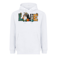 White Fall Love Gnome Heavyweight Hoodie - RanaPortraitStore