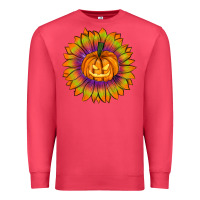 Cardinal Halloween Sunflower Premium Sweatshirt - RanaPortraitStore