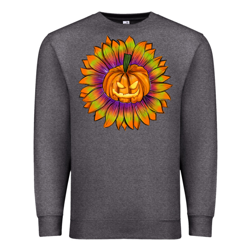 Halloween Sunflower Premium Sweatshirt by RanaPortraitStore | Teevron
