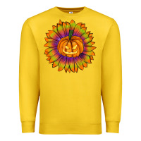 Lemon Halloween Sunflower Premium Sweatshirt - RanaPortraitStore