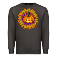 Smoke Halloween Sunflower Premium Sweatshirt - RanaPortraitStore