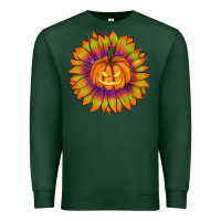 Sports Green Halloween Sunflower Premium Sweatshirt - RanaPortraitStore