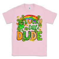Bubblegum Pink St. Patrick's Lucky little dude Classic Tee - OliviaCreatesArt