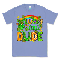 Colony Blue St. Patrick's Lucky little dude Classic Tee - OliviaCreatesArt