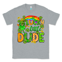 Heather Grey St. Patrick's Lucky little dude Classic Tee - OliviaCreatesArt