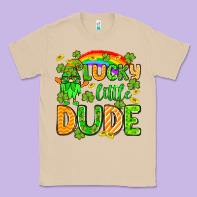 St. Patrick's Lucky Little Dude Classic Tee Designed By Oliviacreatesart