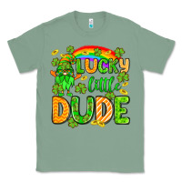 Sage St. Patrick's Lucky little dude Classic Tee - OliviaCreatesArt