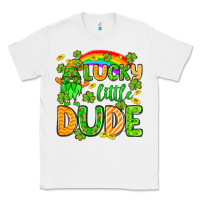 White St. Patrick's Lucky little dude Classic Tee - OliviaCreatesArt