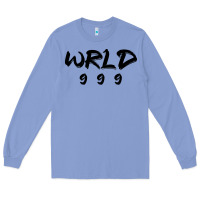 Colony Blue wrld singer 999 black Long Sleeve Tee - baoMotion