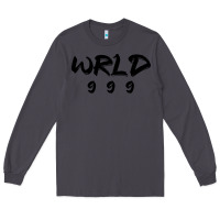 Smoke wrld singer 999 black Long Sleeve Tee - baoMotion