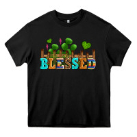 Black blessed olivia Heavy Core Tee - OliviaCreatesArt