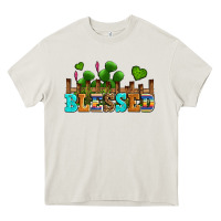 Cream blessed olivia Heavy Core Tee - OliviaCreatesArt