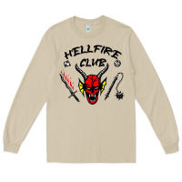 Mushroom hellfire club strangerthings Long Sleeve Tee - baoMotion
