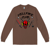 Chestnut hellfire club strangerthings Long Sleeve Tee - baoMotion