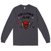 Smoke hellfire club strangerthings Long Sleeve Tee - baoMotion