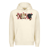 Sandshell xoxo charolais and black angus Premium Hoodie - RanaPortraitStore