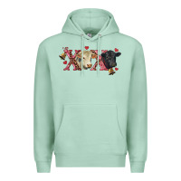 Seafoam xoxo charolais and black angus Premium Hoodie - RanaPortraitStore