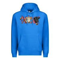True Royal xoxo charolais and black angus Premium Hoodie - RanaPortraitStore