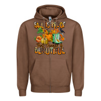 Chestnut Fall is proof that change is beautiful Zipper Hoodie - RanaPortraitStore